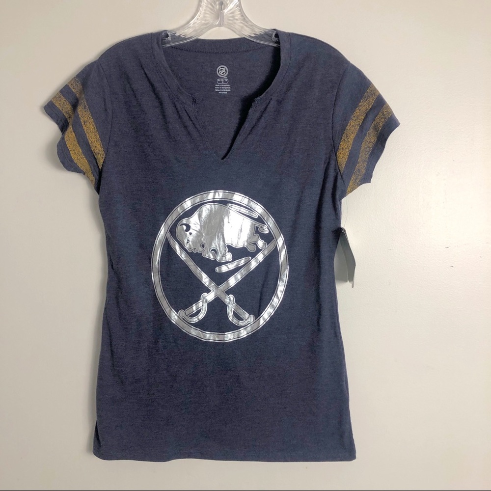 Authentic NFL Sabres V-Neck Top